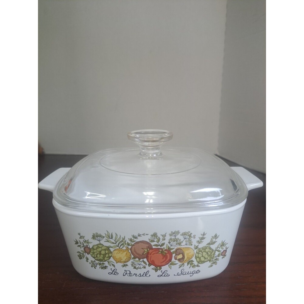 Vintage Corningware Le Persil La Sauge 1.5quart Casserole Dish